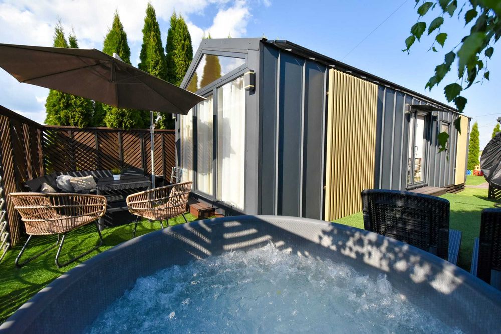 Nocleg w Zatorze: Domek na wynajem - 100m od Energylandii - sauna, jacuzzi, basen