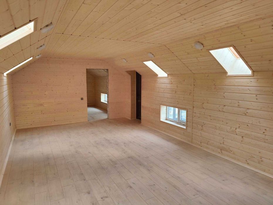 Фальш-брус ( імітація ), планкен (скошений) смерека,сосна, модрина