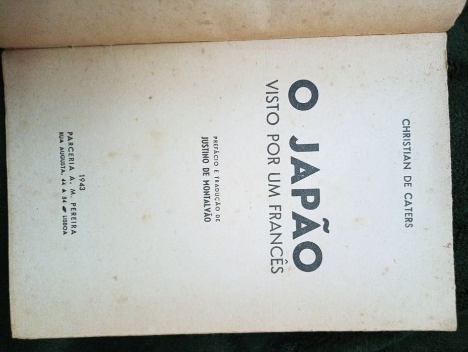 O Japão visto por um Francês - Christian de Caters - 1943 -J Montalvão*