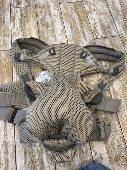 BabyBjorn - Рюкзак-кенгуру Baby Carrier Move 3D, Grey Beige