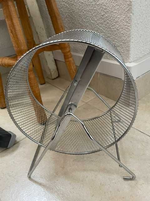 Roda de atividade em Inox - Porco da Índia