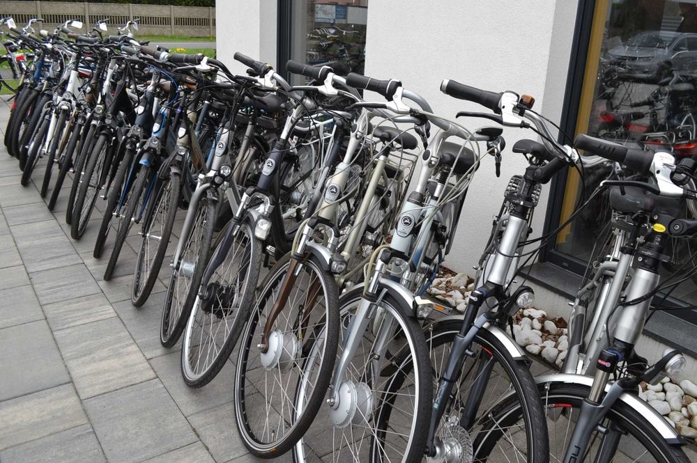 Rower elektryczny ze wspomaganiem * Gazelle Sparta Flyer Batavus Scott