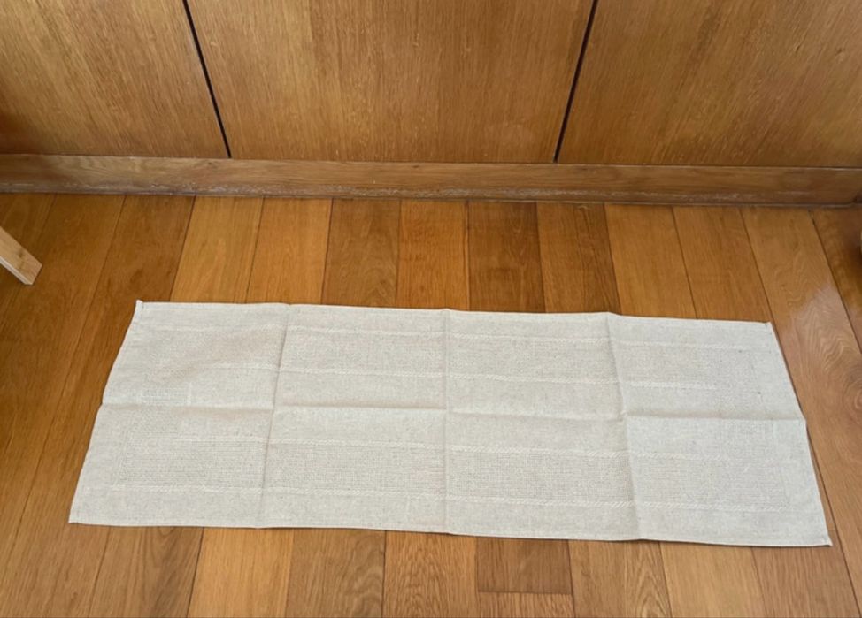 Corredor de mesa linho / algodão