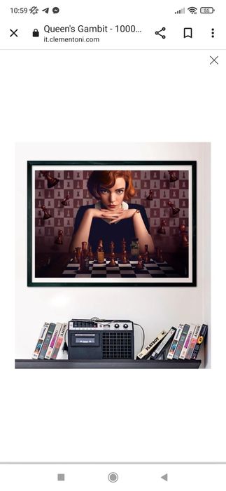 Пазли Queen's gambit 1000 деталей Нові