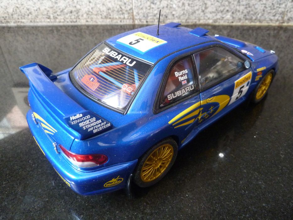 1:18 AutoArt, Subaru Impreza WRC 1999, Rally Monte Carlo, Minichamps