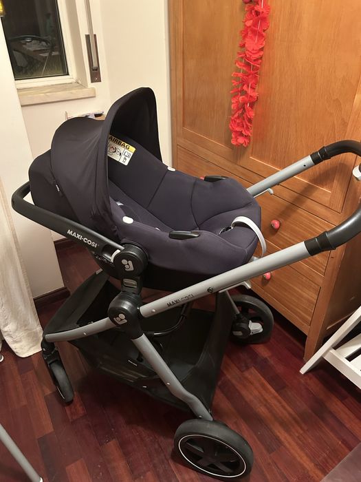 Carrinho bebé 3 em 1 Maxi-Cosi Zélia2+Ovo Tinca.