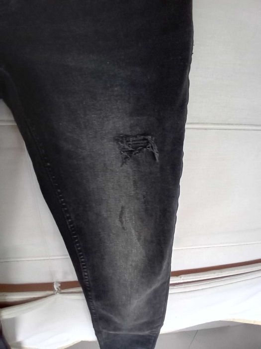 Calça homem, ganga cinza escura - C&A