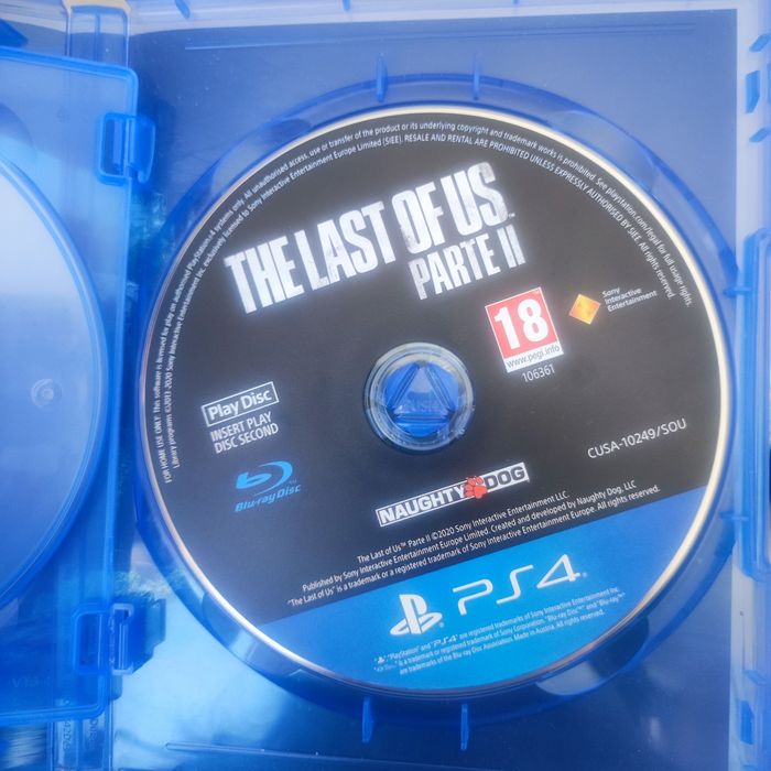 The last of us parte II PS4