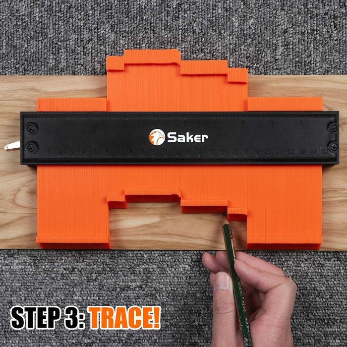 Szablon do konturowania SAKER HIT z zamkiem 25cm