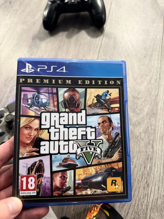 Диск/гра ps4/ps5 GTA 5 Grand theft auto V premium edition