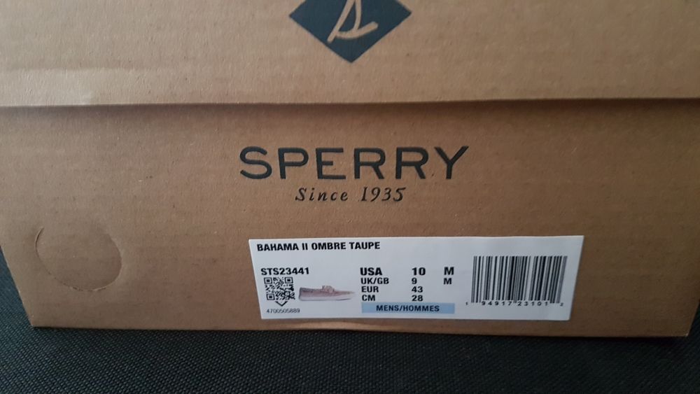 Мокасины Sperry Bahana 2цвета,42,43р оригинал.