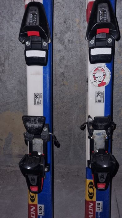 Komplet narty buty Salomon 110cm, r18