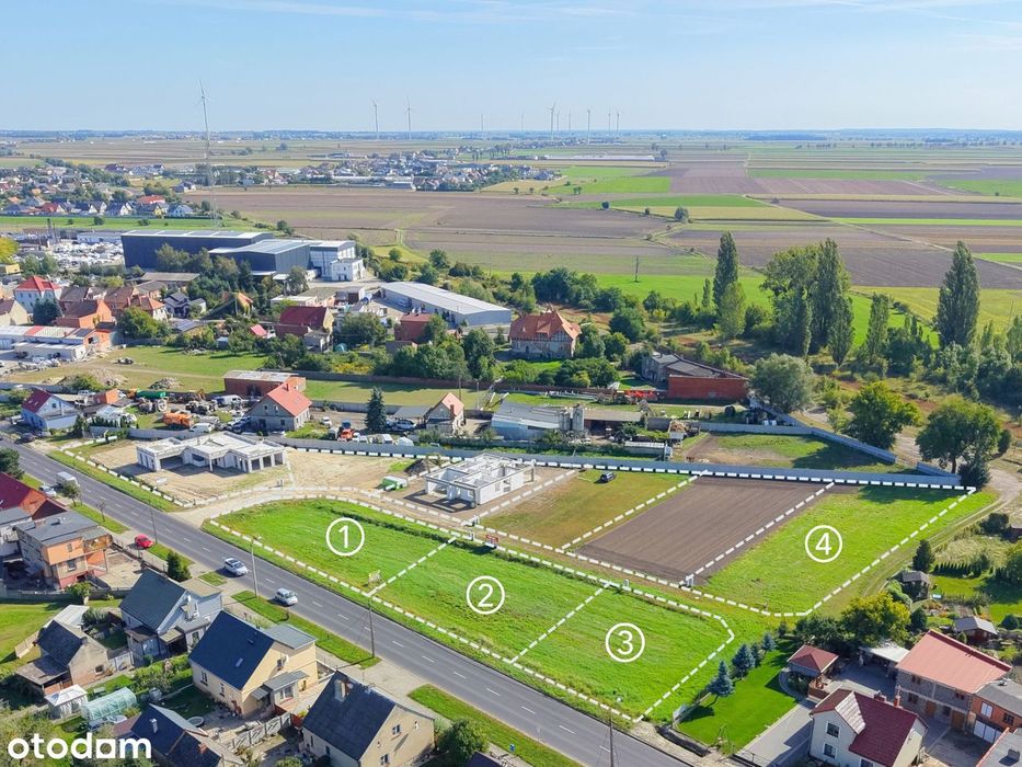 Na sprzedaż działki budowlane z wydanymi warunkami zabudowy - Widok 4