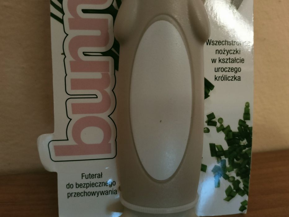 Nożyczki z futerałem Bunny / Króliczek Joie