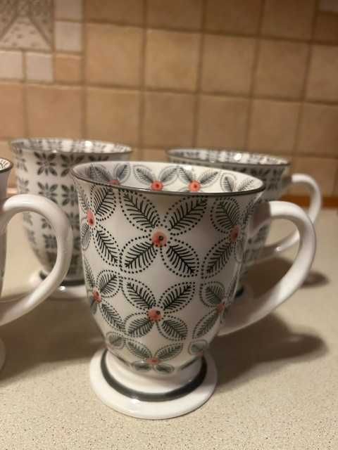 Kubki ceramiczne 400 ml - sztuk 4