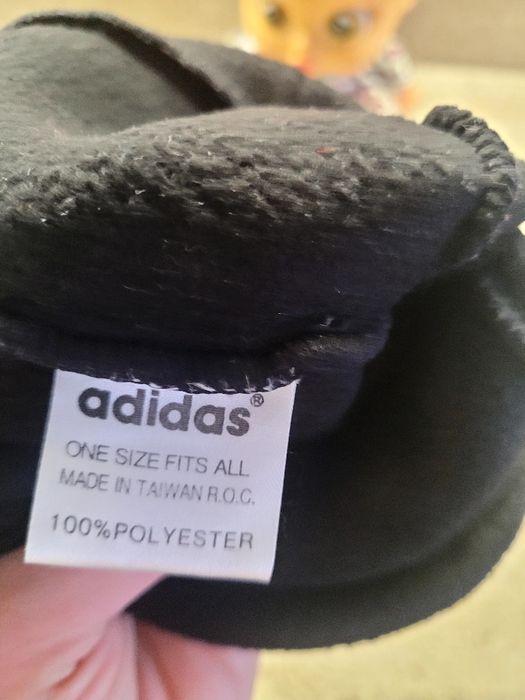 Czarna czapka adidas 26 cm, 3-4 lata