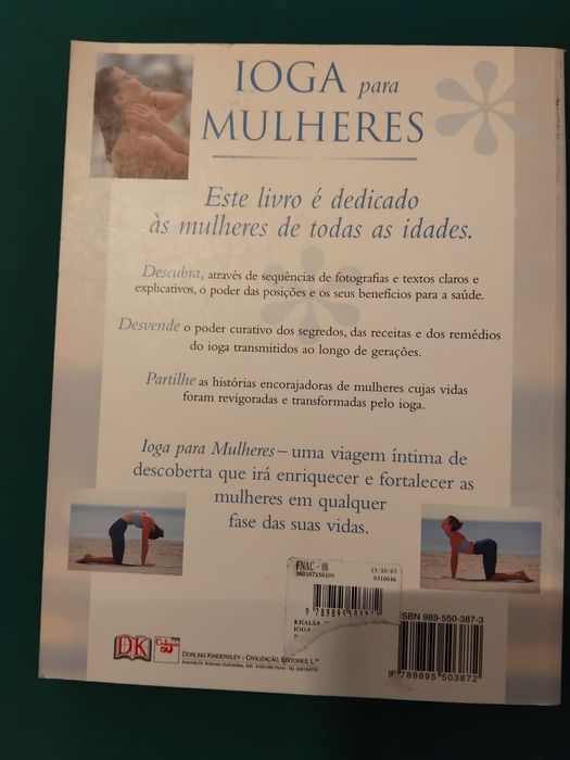 Livro “Ioga Para Mulheres”
