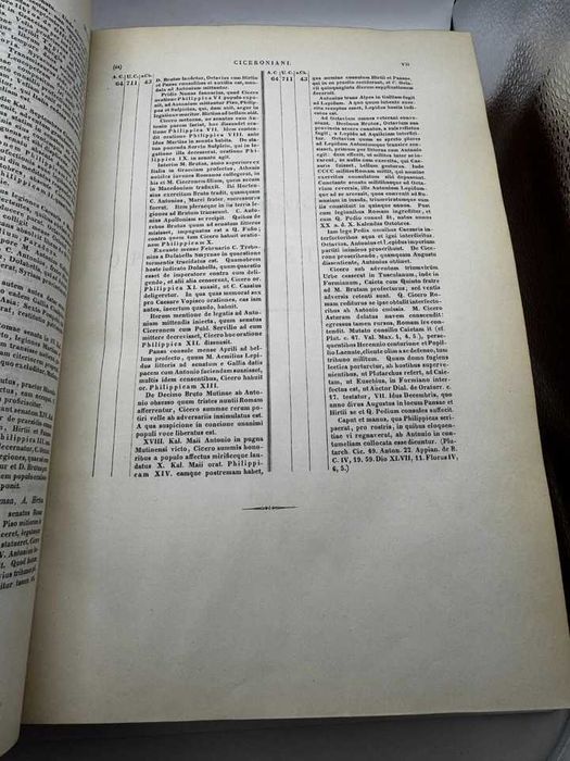 Obras de Cícero - Ciceronis, Opera Omnia - Uno Volume Comprehensa 1850