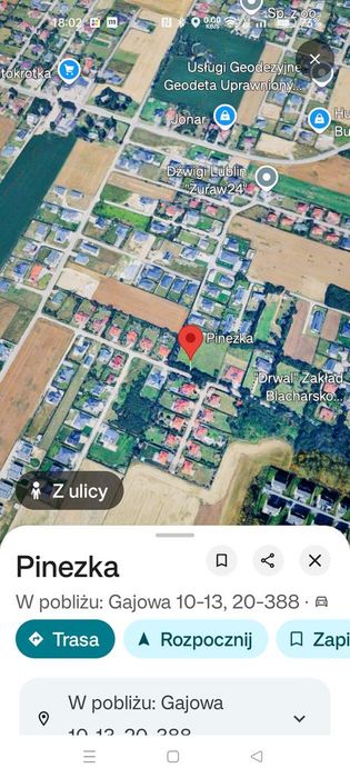 Działka budowlana Kalinówka ul Gajowa 1032m - Więcej