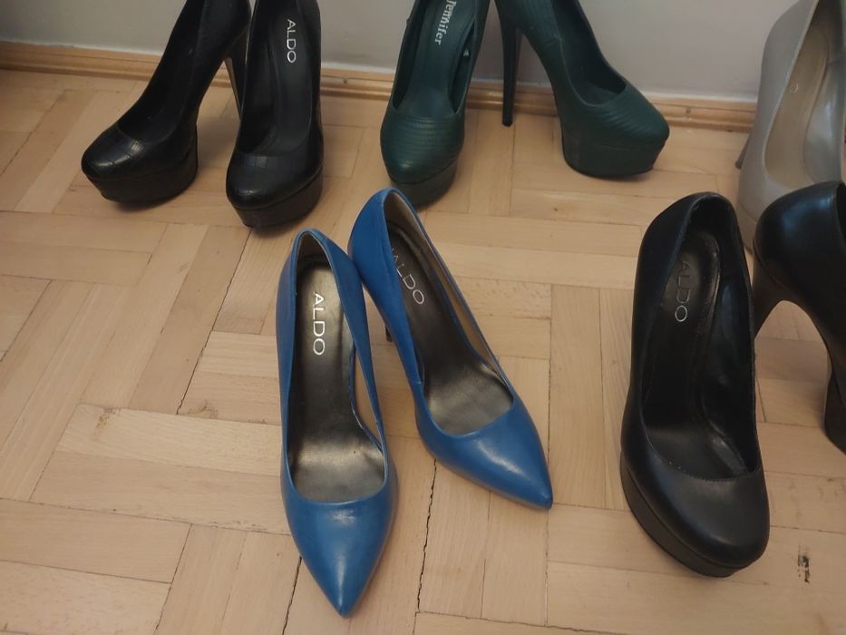 Szpilki wysoki obcas rozmiar 36 Aldo i Jennifer