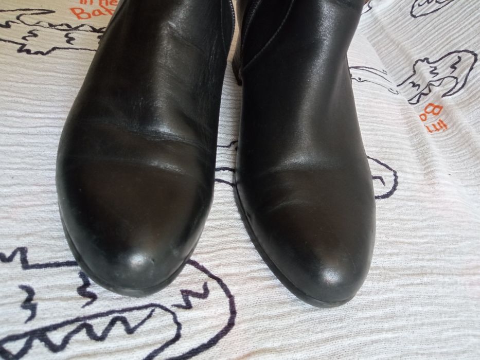 Mea Balan напівчоботи шкіра ботинки кожа