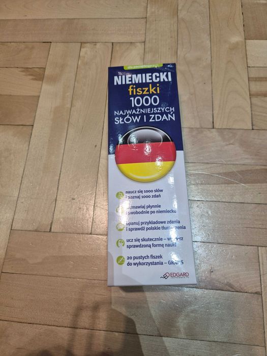 Niemiecki fiszki 1000 najważniejszych słów i zdań