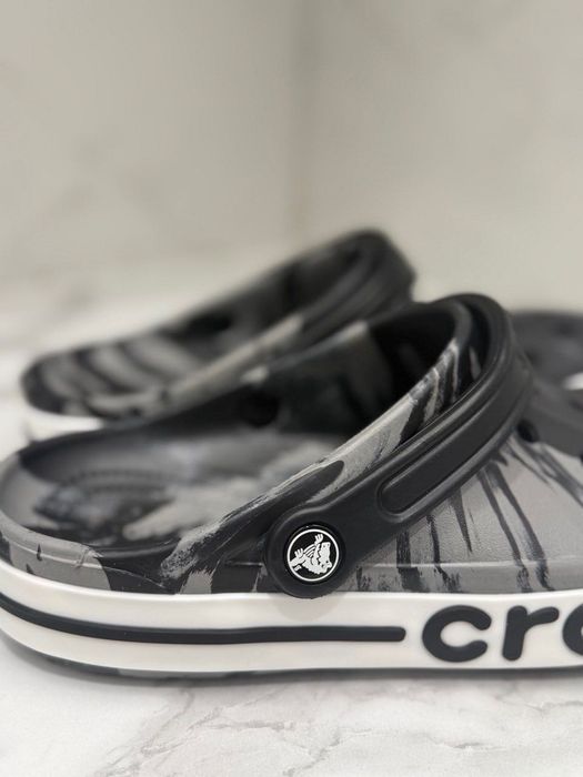 сабо Crocs Bayaband Clog Tie-Dye / Black (M10/W12 — 28 см)