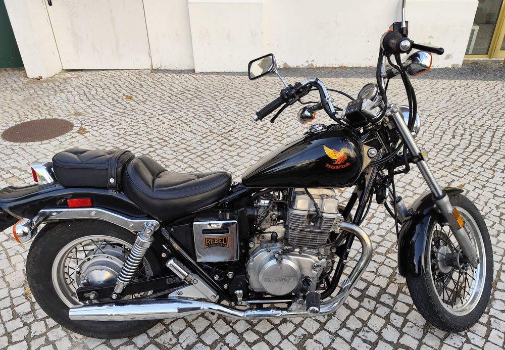 Honda Rebel  450 toda de origem