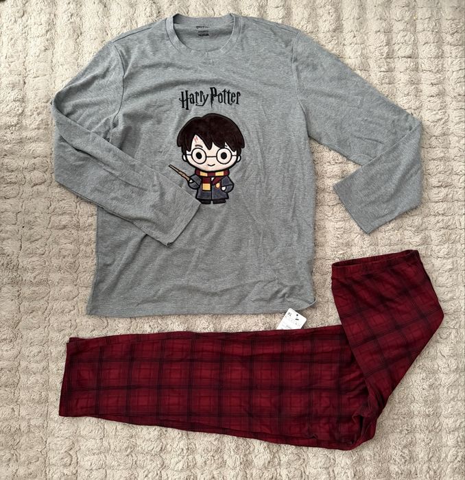 Piżama męska XL Harry Potter nowa