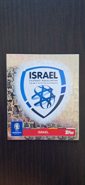 Cromo futebol Israel(Euro 2024)da Panini