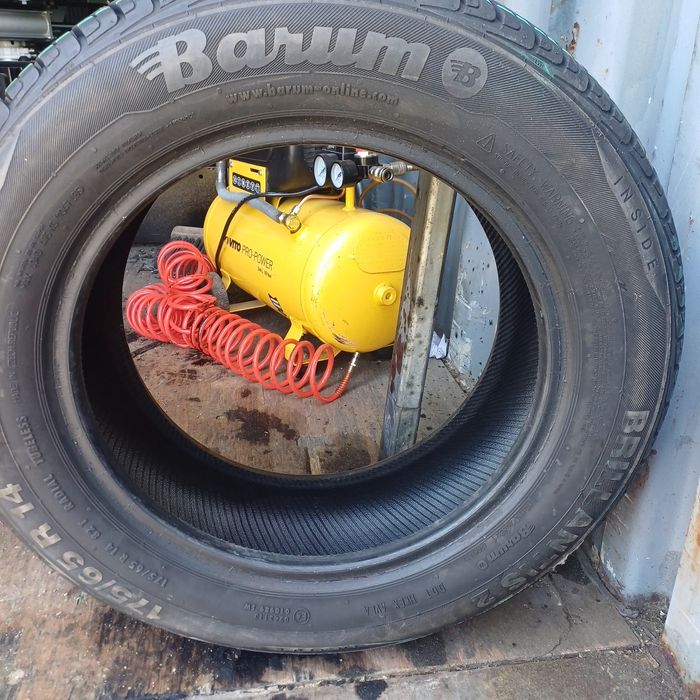 Pneus usados testados