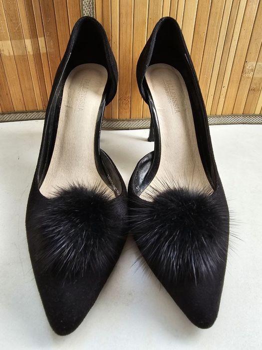 Туфлi зi шкiри, замша