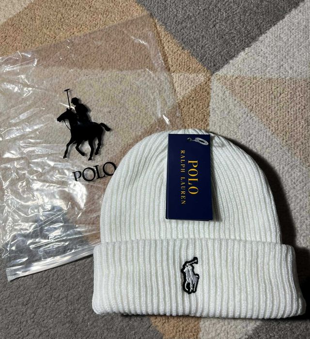 Czapka Ralph Lauren biała