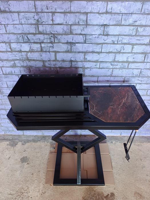 Мангал в стилі Лофт