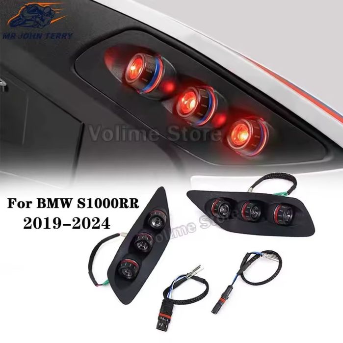 Luzes led stop  e pisca para s 1000rr  2019 a 2022