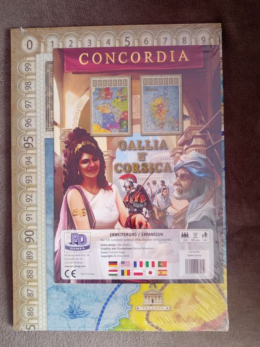 Concordia Egmont PL Gra jak nowa + Nowa mapa Galia Korsyka