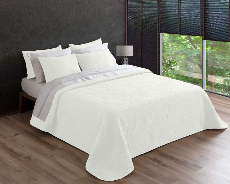 Colcha de verão com 2 almofadas cheias