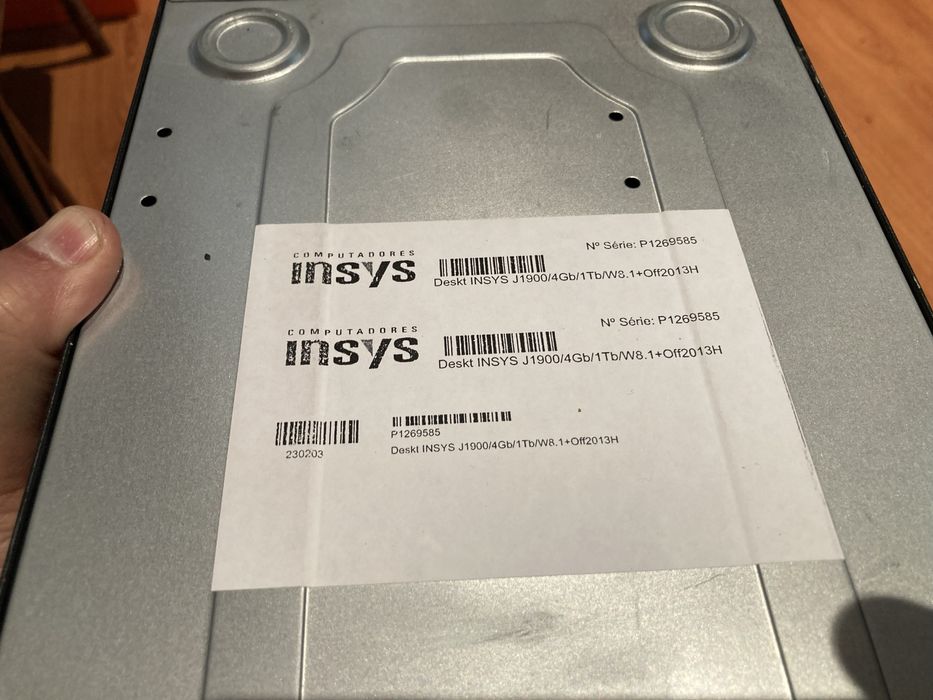 Computador secretaria antigo