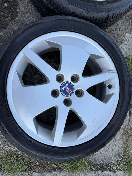 Oryginalne Alufelgi Koła Saab Opel 5X110 ET49 225/45R17