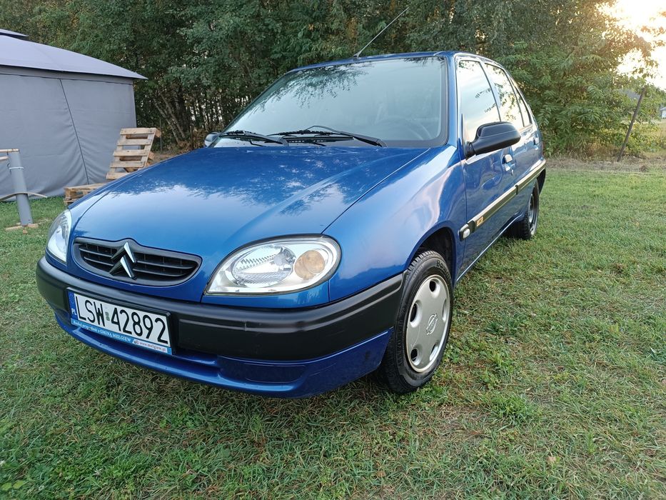Citroen Saxo 1.5 diesel Hak długie OC NOWY PRZEGLĄD