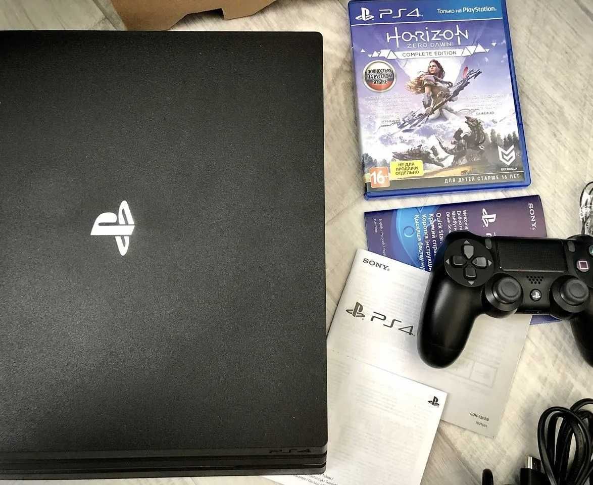 Плойка PS 4 PRO 1 tb приставка сони плейстейшен + игры: 8 900 грн ...