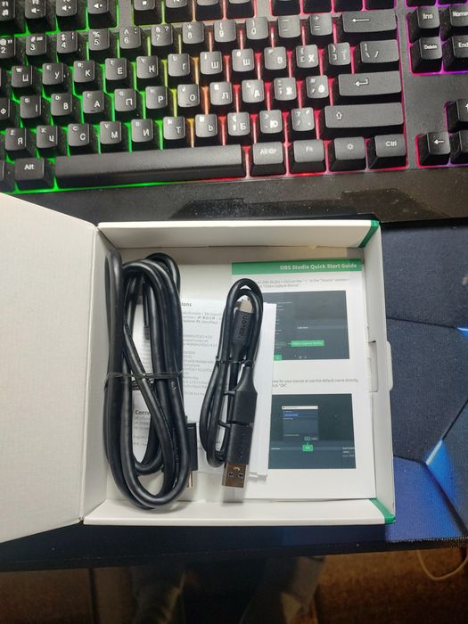 Карта захоплення 4K UGREEN HDMI Full HD 1080P 60hz PS4/PS5/Xbox/PC/Mac