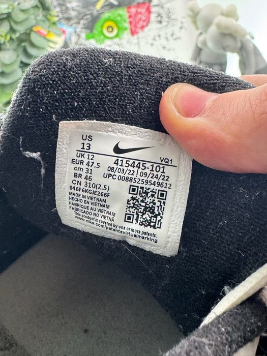 Кросівки шкіряні Nike Air Monarch 47.5 розмір Е9296