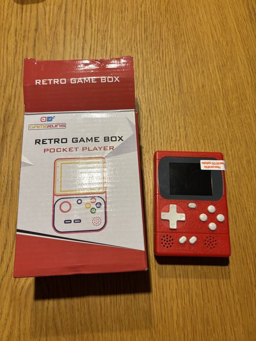 Кишенькова кольорова приставка, нова  Retro game box