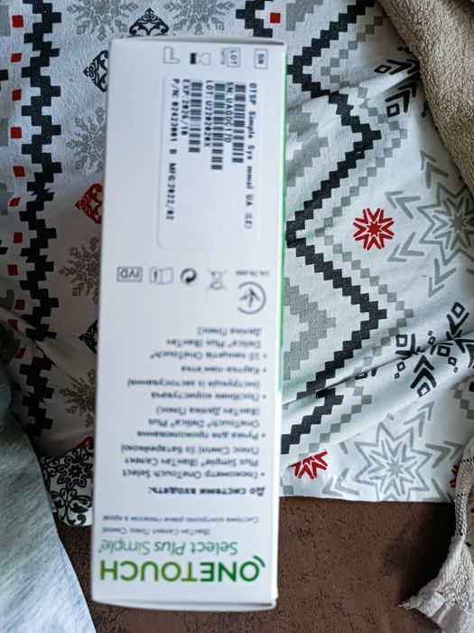 Продам глюкометр Onetouch select plus simple