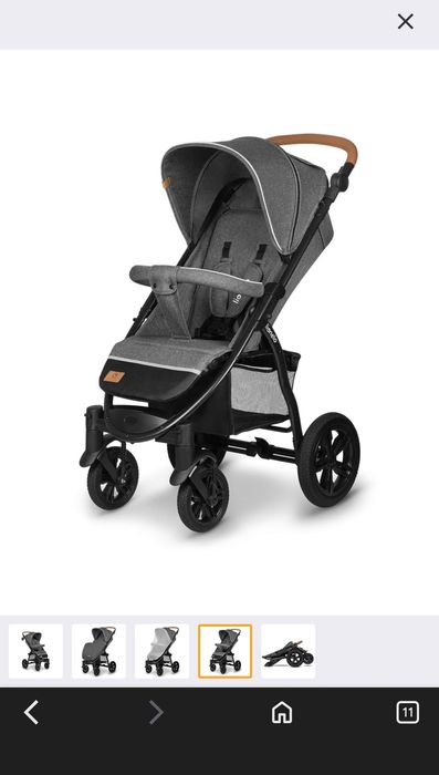 Коляска для прогулянок Lionelo Anne Tour