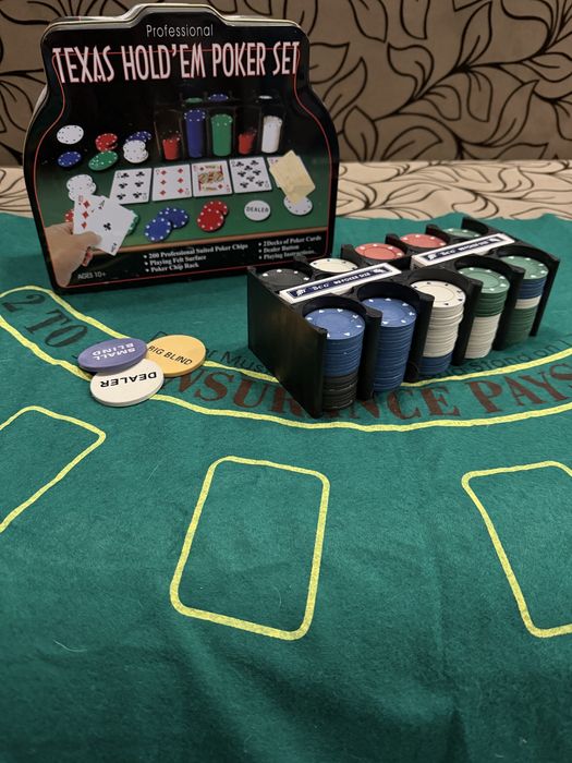 Покерный набор Texas Hold'em Poker Set — Состояние нового