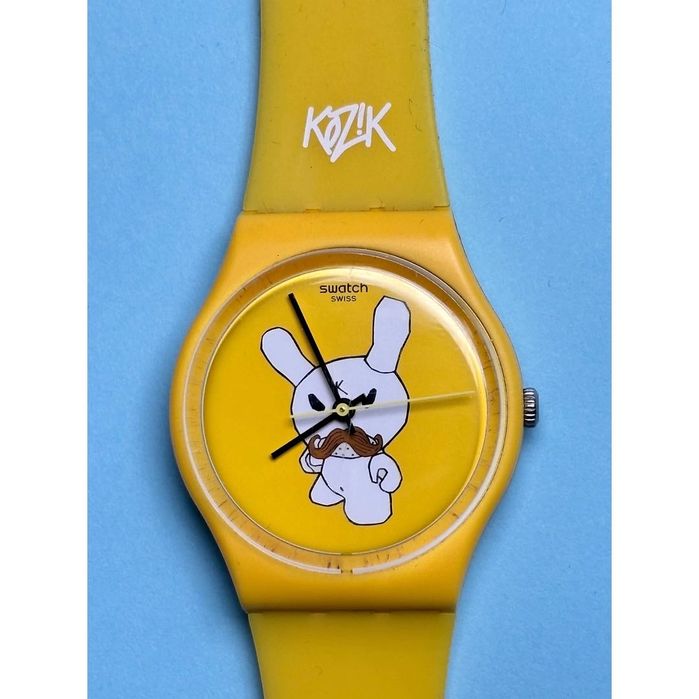 Swatch Ski Instructor GJ130, Frank Kozik × Kidrobot, 2011 r.