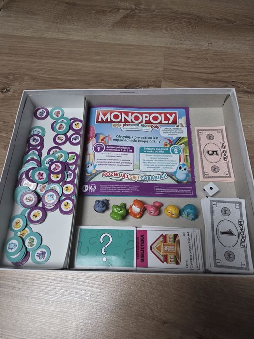 Monopoly junior gra Hasbro Pl