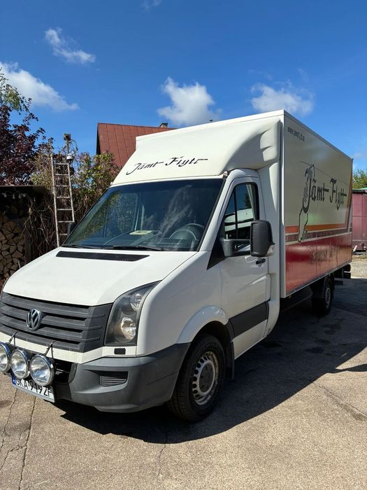 Volkswagen Crafter  Kontener z windą, mały przebieg.